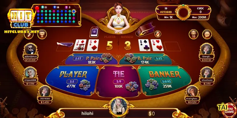 Cách chơi game baccarat đơn giản